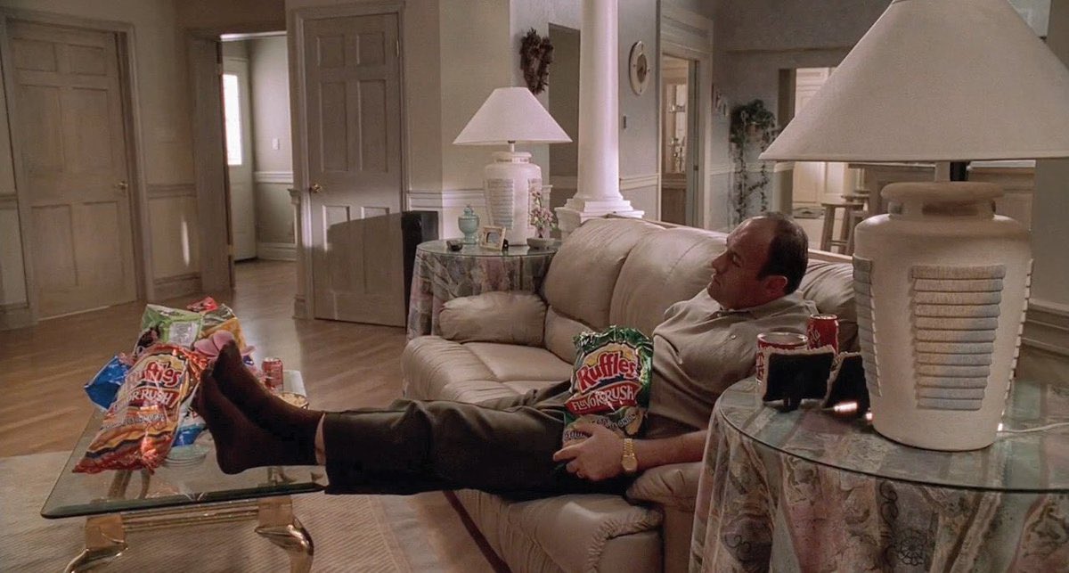 SopranosWorld's tweet photo. Me: Yeah I was super busy over the weekend 

What I did over the weekend: https://t.co/LBDhK0FNIv