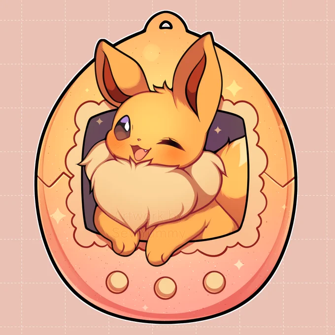 ✨🌸 Eevee Tamagotchi ~ 🌸✨

Did you have a Tamagotchi when you were kids? 