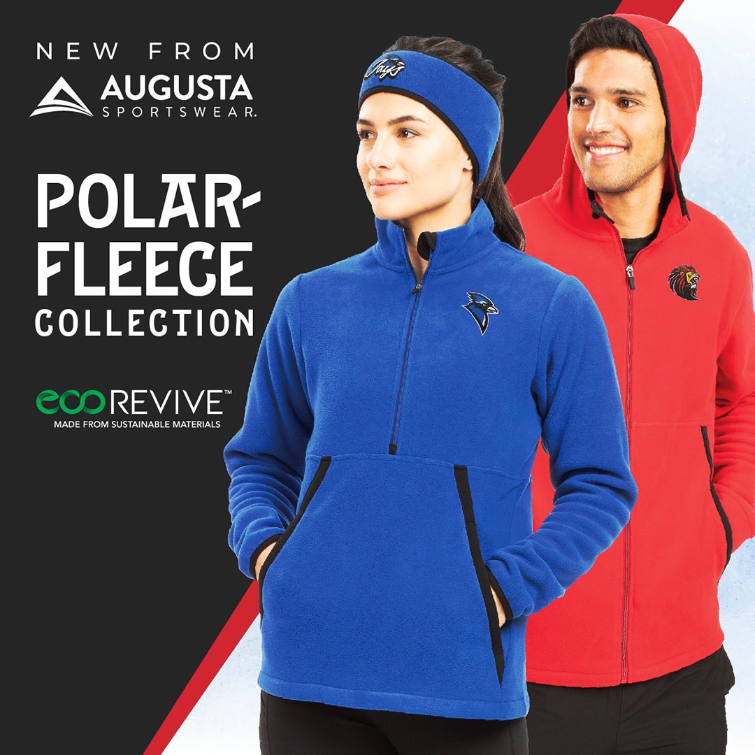 Augusta Sportswear Brands on X: Stay toasty in our new Polar-Fleece  Collection. Featuring styles made from our Eco-Revive sustainable fabric.    / X