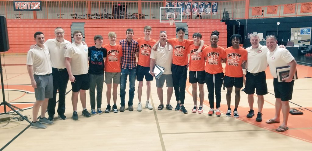 Clinton Dragons Basketball (@dragon__hoops) on Twitter photo Awards ceremony for the guys🔥🐲 Celebrated one of the best TEAMS to ever grace the Clinton jersey
28-5 record
TheRockHolidayClassic Champs🏆 at <a href="/WPS_Athletics/">Windermere Prep Athletics</a>
District Champs🏆
Region Champs🏆
Substate Champs🏆
Undefeated in the #DonnyDome
State Tourney
#DPOD🧡
#GoDragons Awards ceremony for the guys🔥🐲 Celebrated one of the best TEAMS to ever grace the Clinton jersey
28-5 record
TheRockHolidayClassic Champs🏆 at <a href="/WPS_Athletics/">Windermere Prep Athletics</a>
District Champs🏆
Region Champs🏆
Substate Champs🏆
Undefeated in the #DonnyDome
State Tourney
#DPOD🧡
#GoDragons
