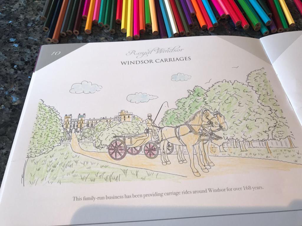 ColourinWindsor's tweet photo. Did you watch the #PlatinumJubileeCelebration @windsorhorse Royal Windsor Horse Show? 

We were delighted to be asked to supply our #colouringbooks as part of the goodie bags given to the on screen talent! 

#windsorhorseshow https://t.co/XEtSAfThkK