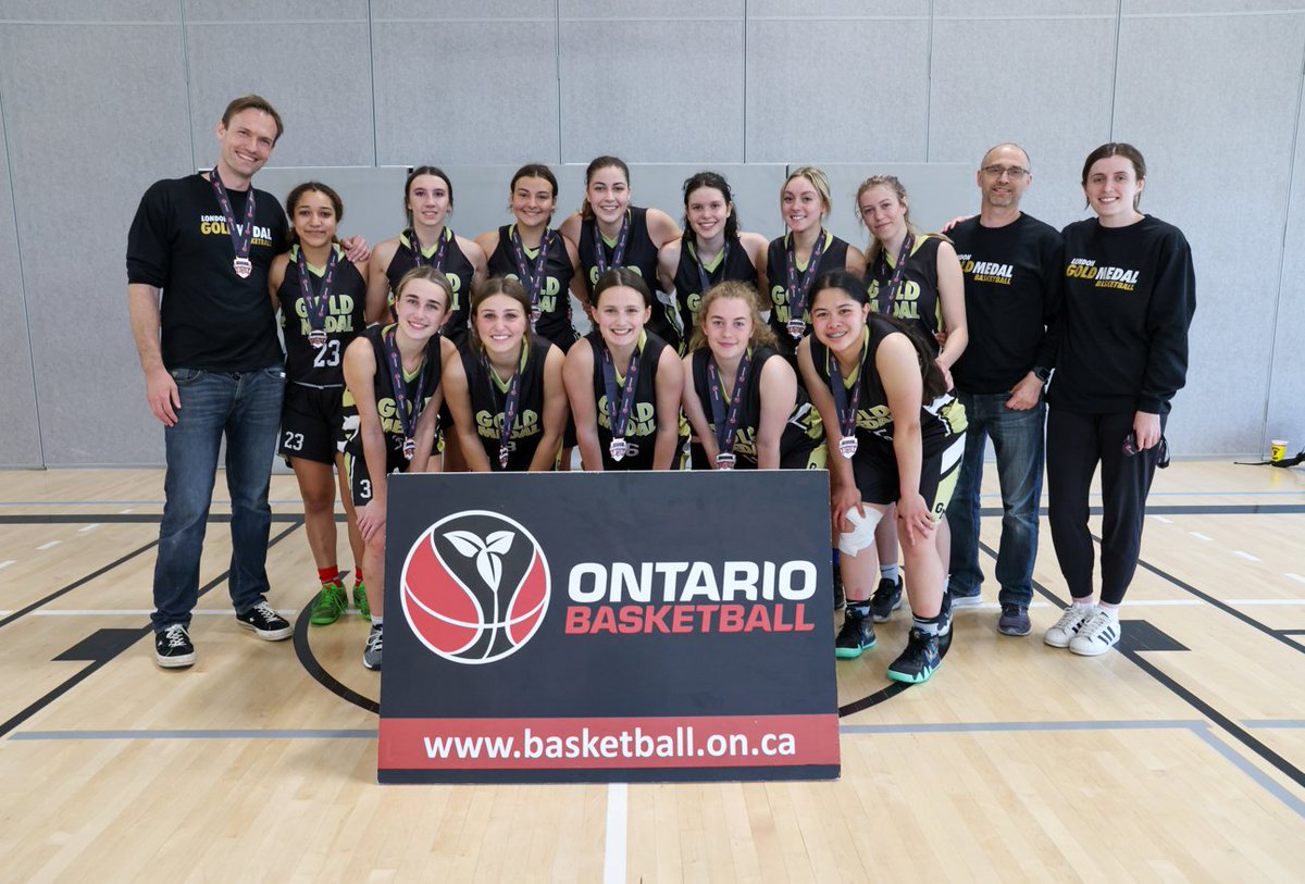 OBABBall's tweet photo. Congratulations to the 2022 U19 Women’s Provincial Championship medalists!

🥇 YNBA - Perlmutter
🥈 Belleville Spirits
🥉 Gold Medal Basketball

📸 Stephen Leithwood | #OntariosVeryOwn https://t.co/8pDO68HcyR