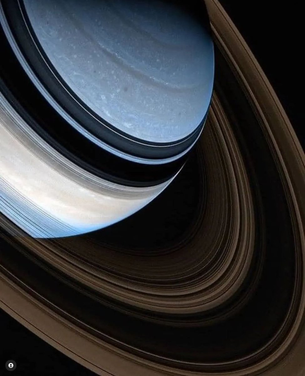 Saturno captado por la sonda Cassini #NASA procesado por <a href="/kevinmgill/">Kevin</a>