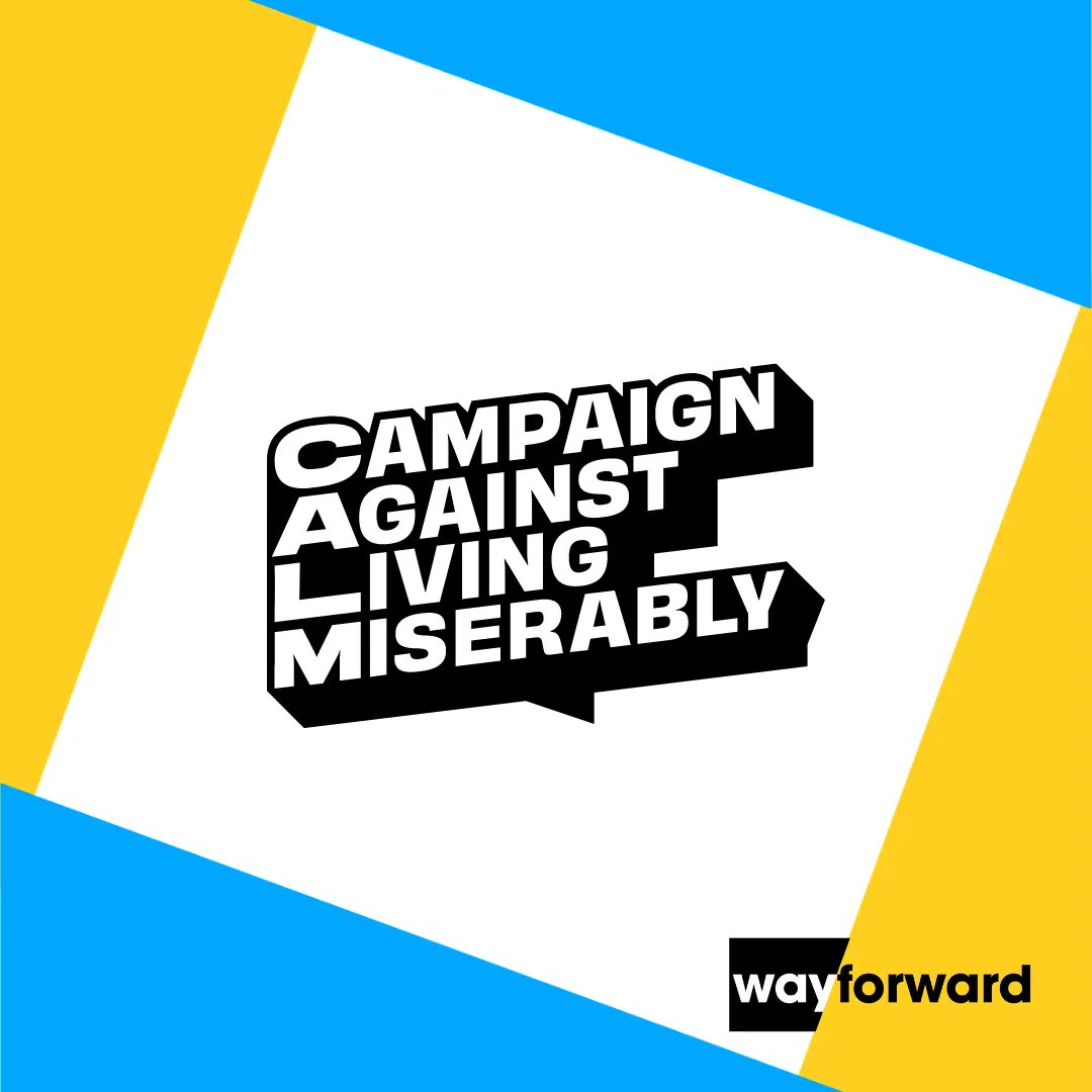 .<a href="/theCALMzone/">CALM</a> stand up to the stereotypes that prevent those at risk of suicide from reaching out. We're Shouting Out their life-saving services, push for collective action, and innovative campaigns that normalise #mentalhealth issues and provoke #action to overcome them.