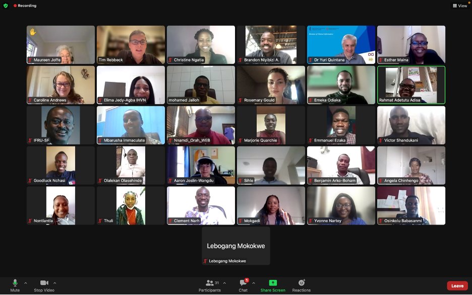 Tim Rebbeck (@timrebbeck) on Twitter photo Today we launched our first class of #African #Cancer STARS trainees - 8 Principal Investigators and 15 Project Managers will develop their careers and capacity for cancer research in #Africa. africancancerstars.org
<a href="/DanaFarber/">Dana-Farber</a> @NCIGlobalHealth <a href="/yuriquintana/">Yuri Quintana, PhD, FACMI</a> @iFRUSF <a href="/ElimaJedy/">Elima Jedy-agba</a> Today we launched our first class of #African #Cancer STARS trainees - 8 Principal Investigators and 15 Project Managers will develop their careers and capacity for cancer research in #Africa. africancancerstars.org
<a href="/DanaFarber/">Dana-Farber</a> @NCIGlobalHealth <a href="/yuriquintana/">Yuri Quintana, PhD, FACMI</a> @iFRUSF <a href="/ElimaJedy/">Elima Jedy-agba</a>
