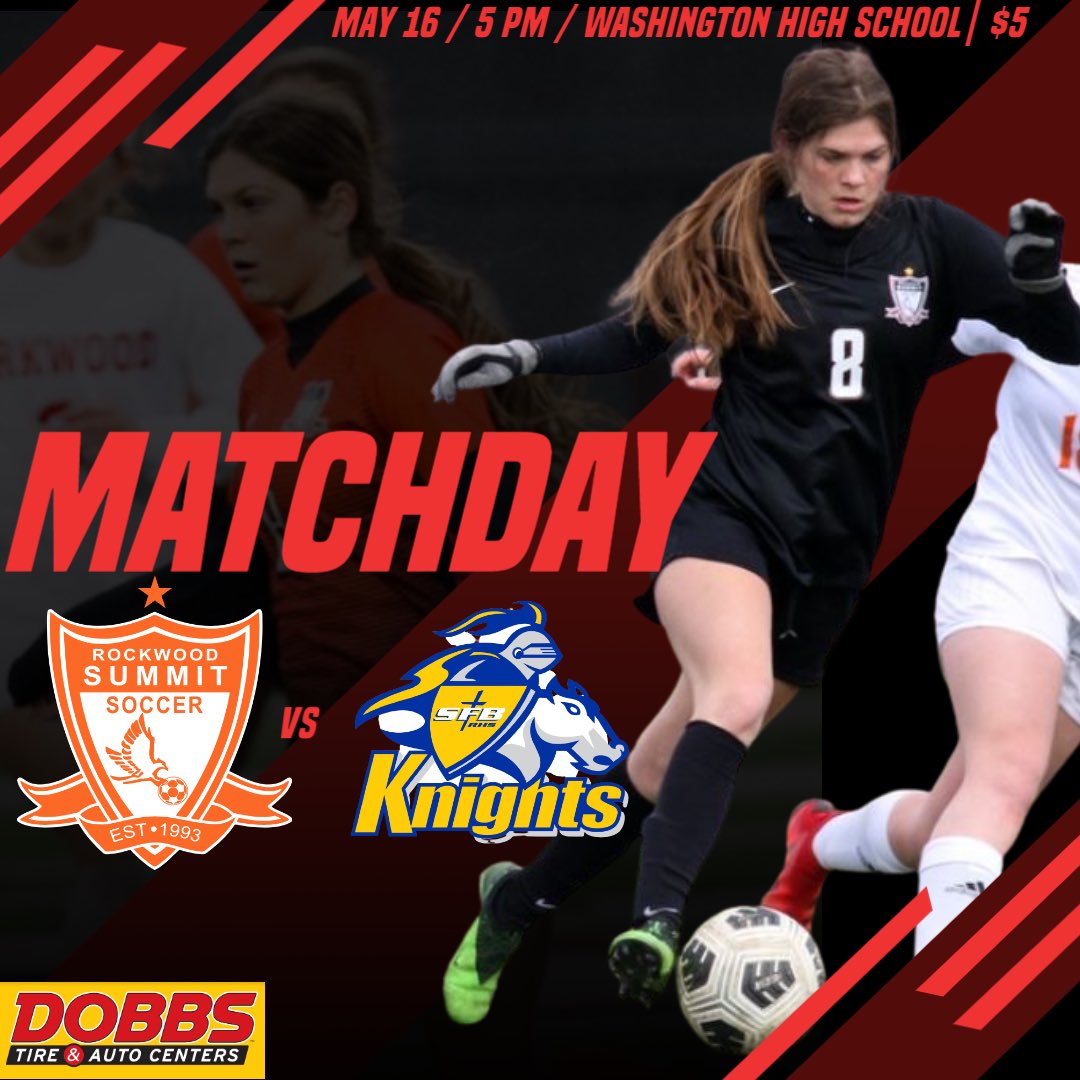 summitsoccer026's tweet photo. Matchday!
Class 3, District 2
Summit vs Borgia, 5pm
At Washington High School, $5 tickets
@STLhssports @RSHSsports
#mosoccer #c3d2 https://t.co/3WIecghOXZ