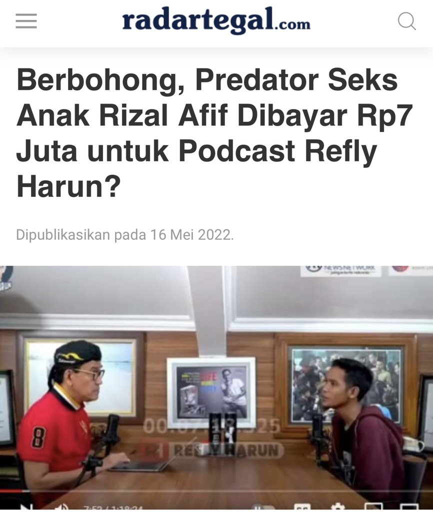 _Rizmaya__'s tweet photo. Sangat berbahaya. Dibayar hanya utk menyebar kebohongan.? Kerjanya selalu saja sebarin kebohongan (hoax).?

Sekali sebar hoax, ribuan orang terkena dampak, dan yg percaya juga bisa terdoktrin.

@DivHumas_Polri @CCICPolri @ListyoSigitP https://t.co/0NoElcqTcR