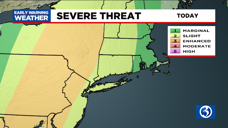 EARLY WARNING WEATHER ALERT: There's a risk for strong/severe storms ...