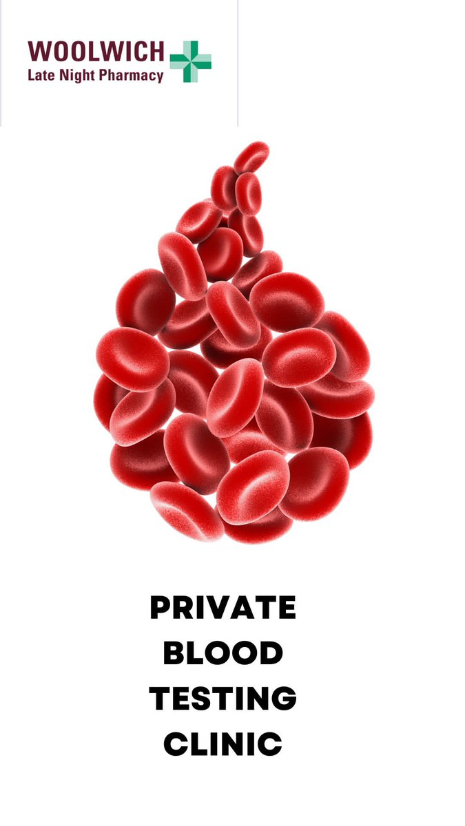 WoolwichLNP's tweet photo. Ear syringing, medication use reviews, and now, BLOOD TESTING!🩸

🏥 Our private clinic is open 11am-2pm every Sunday. Feel free to book in, or just come along, as and when...

🧐 Blood tests are critical for keeping an eye on your health, and diagnosing for possible issues. https://t.co/79gtsvvcVi