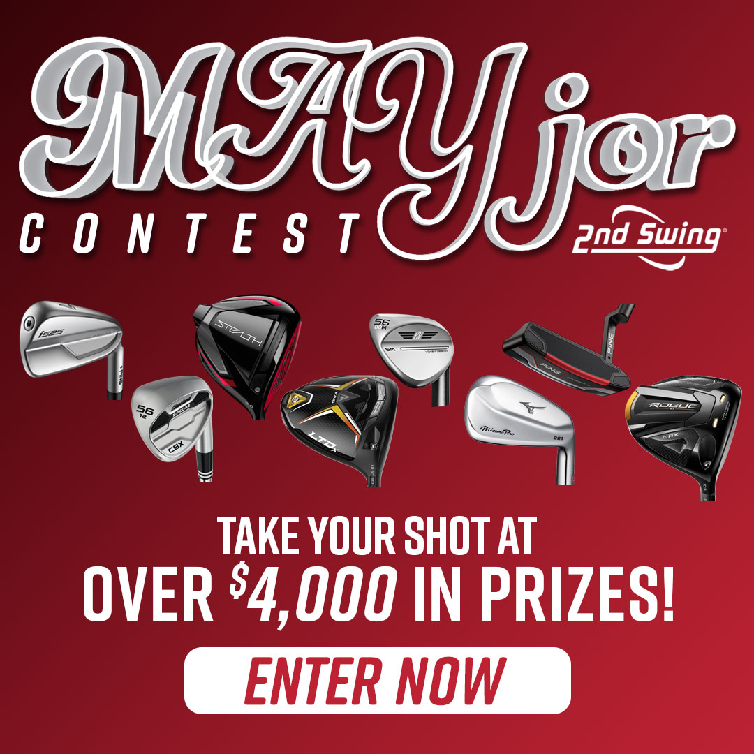 2ndSwingGolf's tweet photo. #GIVEAWAY Announcing our MAYjor contest, with over $4,000 in prizes up for grabs, including custom-fit clubs 👀. Enter here: https://t.co/ogYpkwBJL0 

For BONUS ENTRIES: 

⛳ Like &amp; Retweet this Tweet
⛳ Follow @2ndSwingGolf
⛳ Tag 3 of your golf partners in a reply

Good luck! https://t.co/P4SWaPnB3r