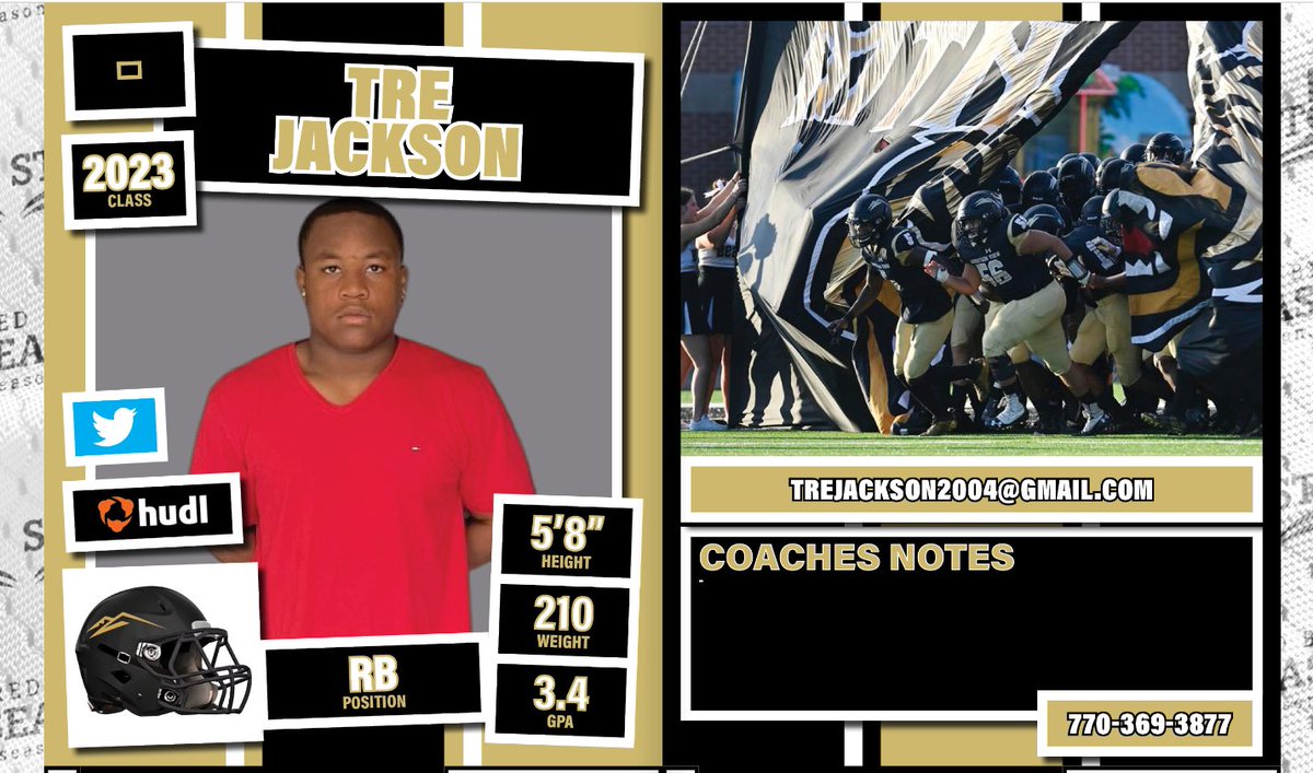MVFootballBears's tweet image. 🏈RECRUIT OF THE DAY: @TreJackson04 
Intelligent, tough, physical football player.  Has made HUGE gains in offseason.  Senior leader on &amp;amp; off the field.  🖥️For more on Tre, visit storyoftheseason.co/recruitmountai…
@mvbears @CoachJP4 @tnfootballcoach @Twelborn05 @CoachFosterMU