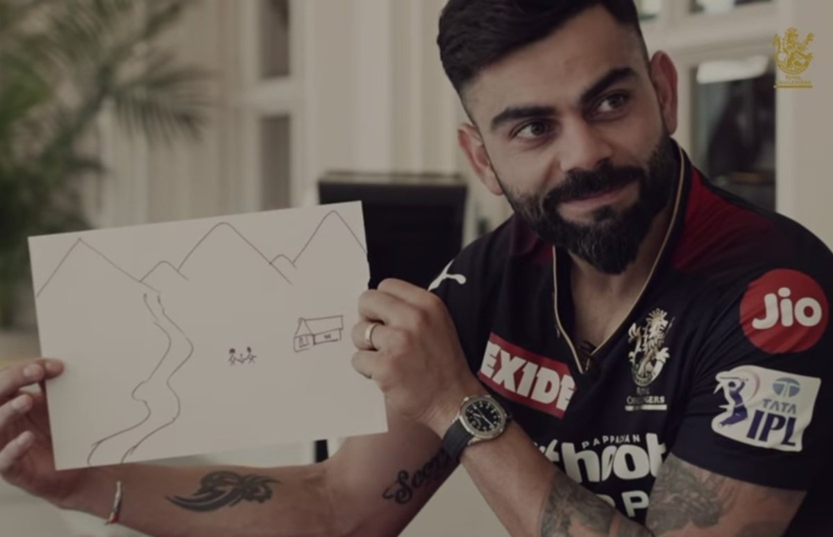 rcbinasofficial's tweet photo. On #WorldDrawingDay, let's recall the masterpiece - 'FREEDOM' ❤❤❤
#RCB12thManArmy #ViratKohli #MrNags #KingKohli #MrNagsSupremacy #IPL2022 #TataIPL #RCB #PlayBold #BoldArmy https://t.co/njgfcNqKCu
