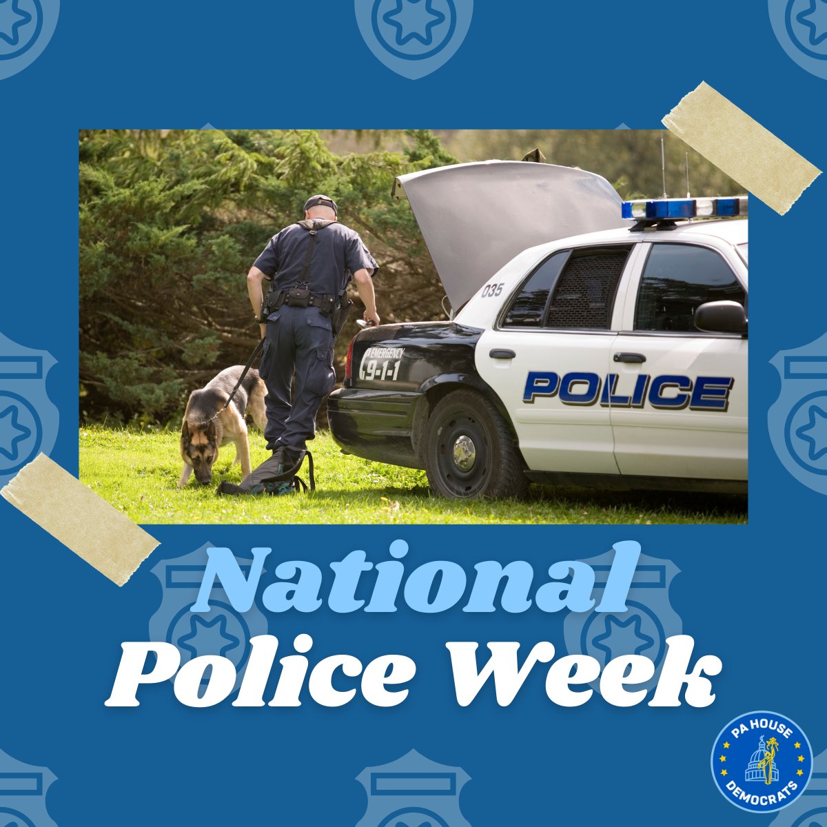 This week we recognize the sacrifice and vigilance of law enforcement officers at all levels. #NationalPoliceWeek is a time to honor those who have died in the line of duty while protecting our communities and show our appreciation for those who continue to bravely serve today.