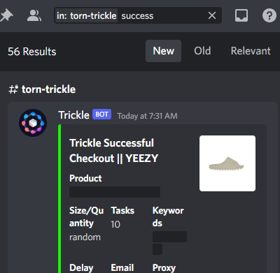 Throttledqueue's tweet photo. Bots: @tricklebot @ValorAIO @TohruAIO_ 
Proxies: @CookieProxies @ProxyChimp @OculusProxies 
Shoutout to each of these for holding it down had a few card issues but thankfully had like 70 checkouts total ❤️ https://t.co/UlOdeypsOm