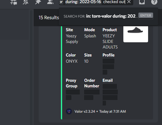 Throttledqueue's tweet photo. Bots: @tricklebot @ValorAIO @TohruAIO_ 
Proxies: @CookieProxies @ProxyChimp @OculusProxies 
Shoutout to each of these for holding it down had a few card issues but thankfully had like 70 checkouts total ❤️ https://t.co/UlOdeypsOm