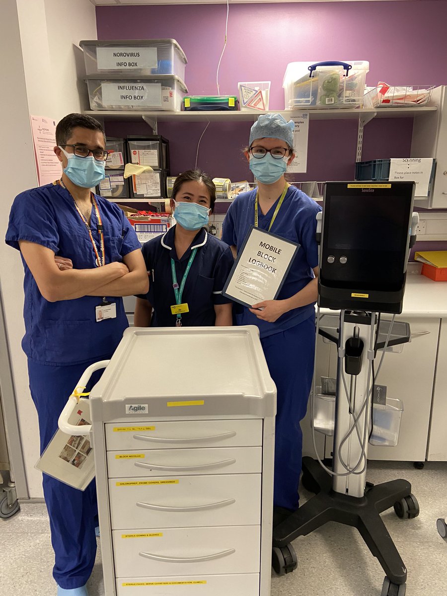 BucksUSGRA's tweet photo. Sunny weekend so Trust had multiple patients with #ribfractures - step up Registrar Dr Kerry Bosworth then Core Trainee Dr Sophie Jackman to each place Erector Spinae catheters! Thanks also pain nurse Jia! #regionalanaesthesia #masterUSGRA https://t.co/JMFGgC4wRN