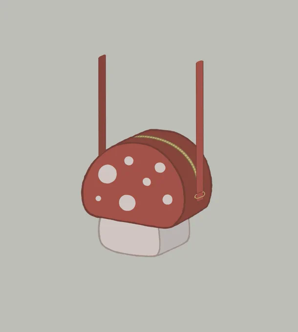 another little pochette design!🍄✨ 