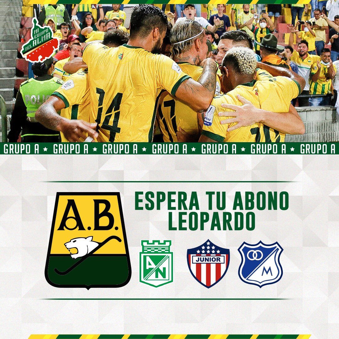 Atlético Bucaramanga on Twitter "¡Estos son nuestros rivales en