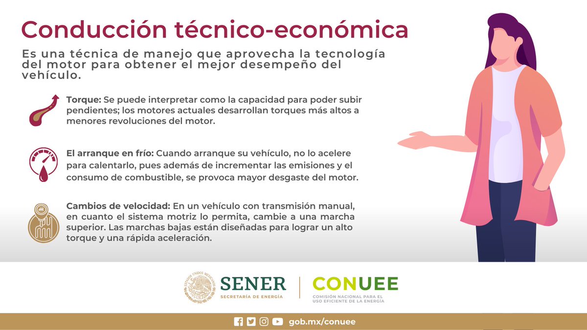 CTransp's tweet photo. 🎯La aplicación de la conducción técnico-económica puede reducir sus gastos en combustible, en forma importante. 

Te recomendamos leer el tríptico para conocer más sobre el tema👉https://t.co/ipomUaoKX2

@CONUEE_mx @odebconuee @FIUNAM_MX  @revistatyt @RMovilidad3 https://t.co/hB8yoIugEh