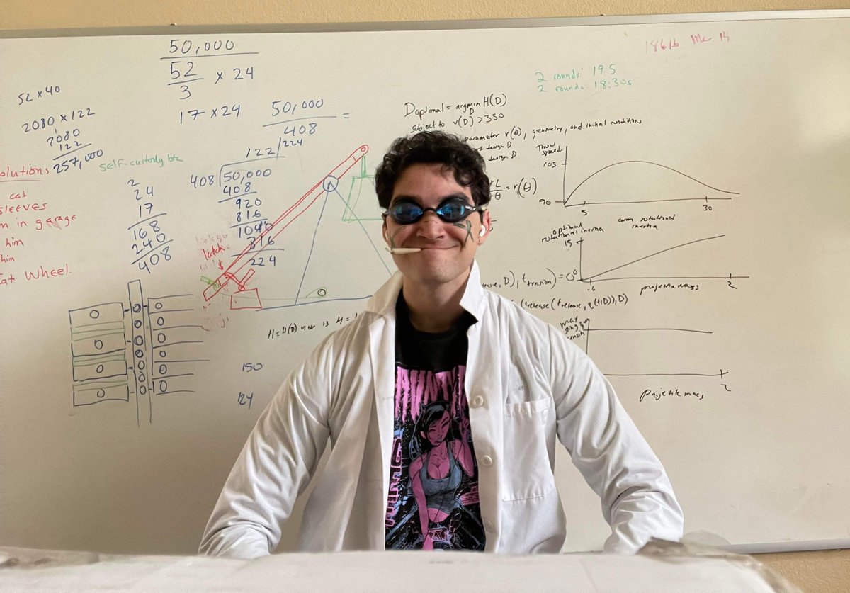 Don’t like company politics 🤢?
Want a free and empowering work environment 🧠?
Med’s Combat Lab #42 is like no other 🤩.
Don’t mind the whiteboard schematics… just building a trebuchet that breaks the sound barrier 🥺👉👈.
MEDICINE4MANAGER