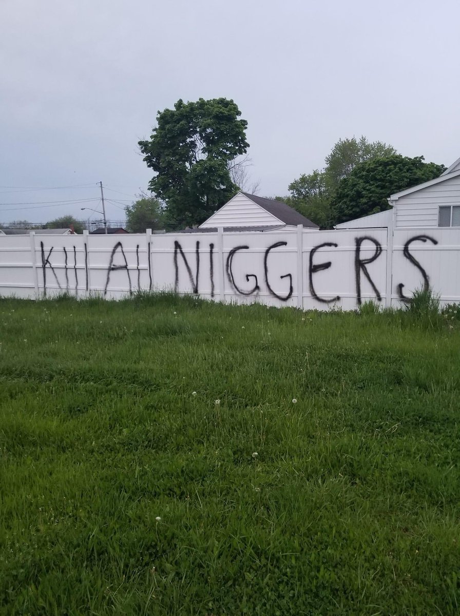 This is what my parents woke up to this morning …. 2022 racism remains just sad