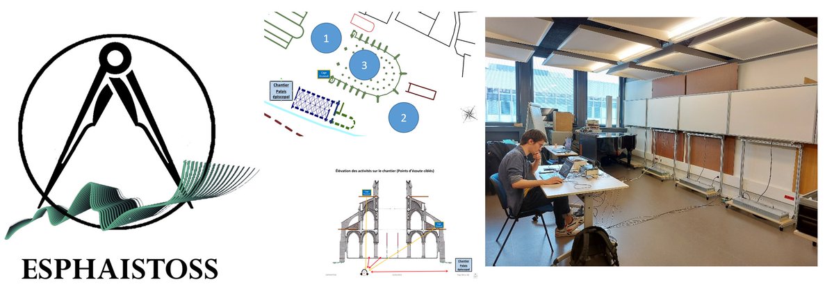 mylene_pardoen's tweet photo. Oyez, Oyez !!!
salon #InnovativesSHS
les 18 et 19 mai @CampusCondorcet
projet #ESPHAISTOSS
RDV stand A 3 pour
- découvrir sensorialité des métiers du patrimoine au service de Notre-Dame
- entendre le chantier de construction vers 1170 (#binaural et #WFS)
on vs attend nbreux https://t.co/nSmzAtGbaK