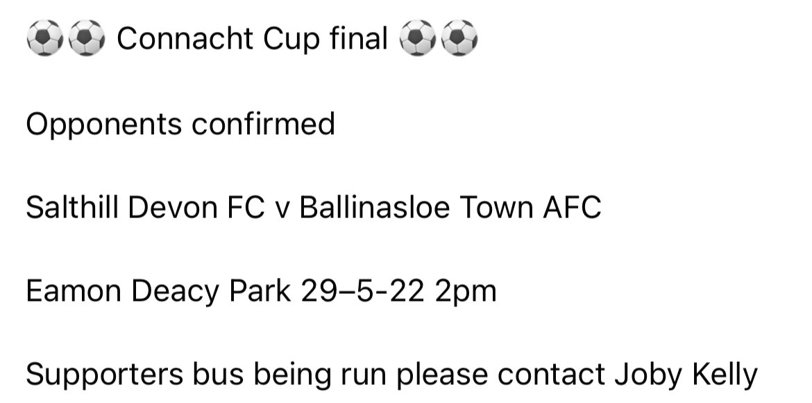 Ballinasloe Town AFC tweet media