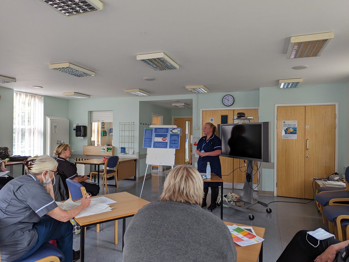 jppayne2910's tweet photo. A great day of inspiration, innovation and transformation listening to our DN students presenting the work based learning projects they have been leading for the past 9 months. Congratulations to them all. @debbielennard1 @RelfPaul @zazstone_sue @ESHT_OOH @ESHTNHS https://t.co/X1CfZpVQU6