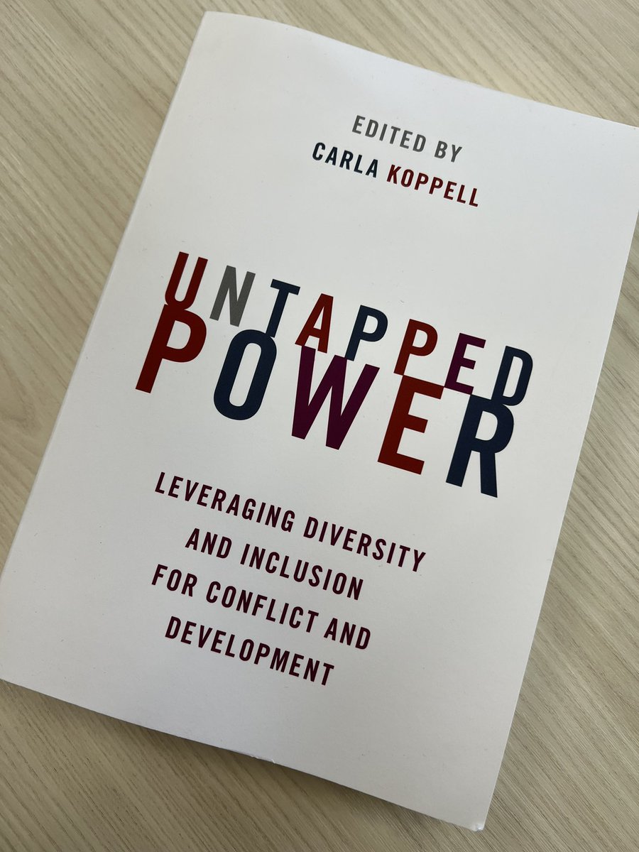 cschively's tweet photo. Just arrived!  Thx so much to @CarlaKoppell for your leadership on #diversity &amp; #inclusion in #internationalaffairs.  Can’t wait to dig in.  #summerreading https://t.co/qOAVdCc5QG