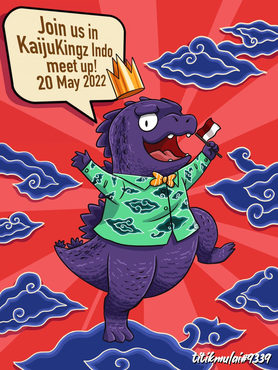 titikmulainft's tweet photo. Did you know? @KaijuKingz Indonesia has a meet-up event in 20 May 2022 in Jakarta! Details below! See you there!

LFG! Kingz On Top! https://t.co/ZcfeZD2Qce
