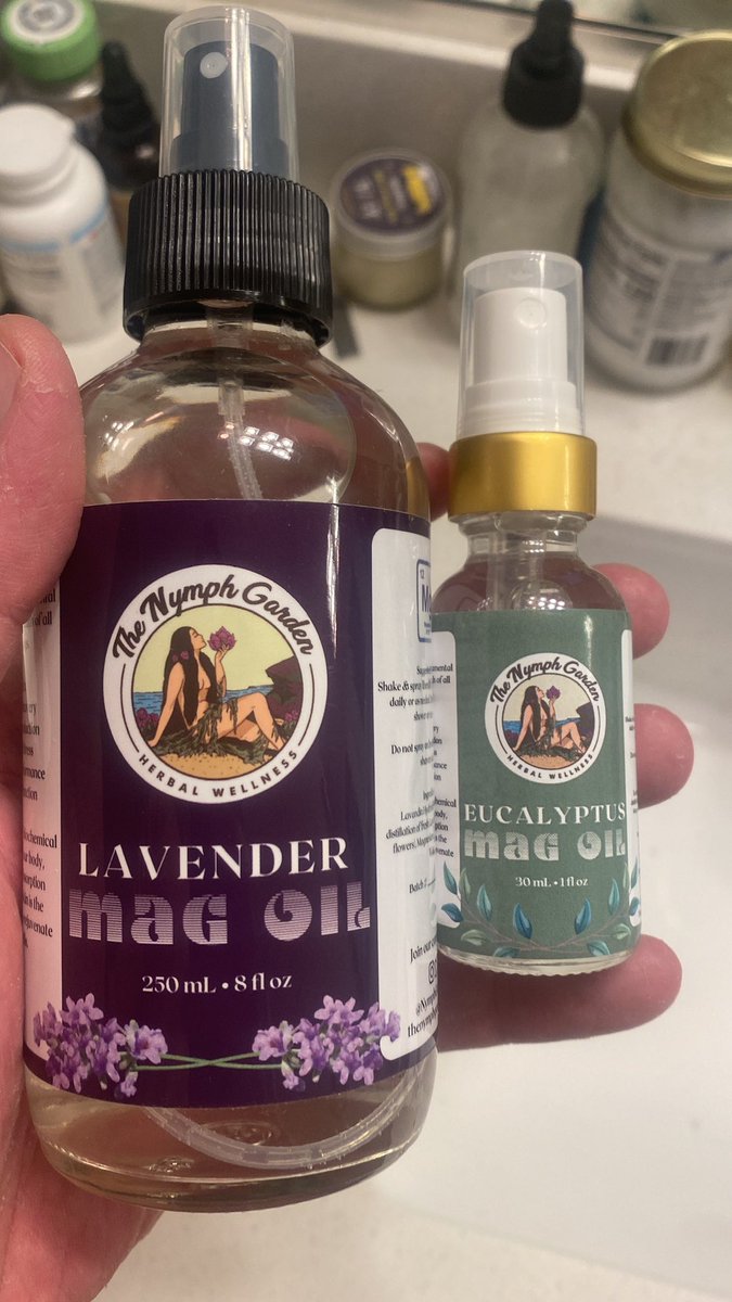 MichaelAmmons's tweet photo. Absolutely drenching myself in topical Mg before bed and sleeping like an a king.

@NymphGarden makes the 🔥 https://t.co/EjdhSTwFpb