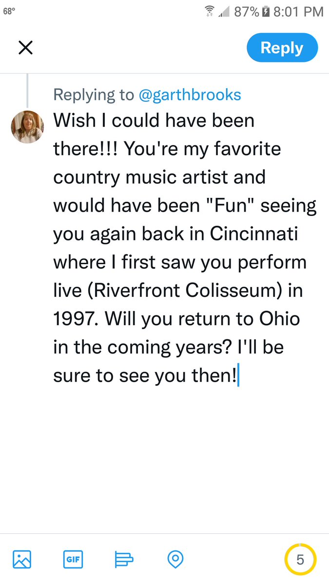 jls0501's tweet photo. @garthbrooks @Bengals https://t.co/vPP3L37ACn
