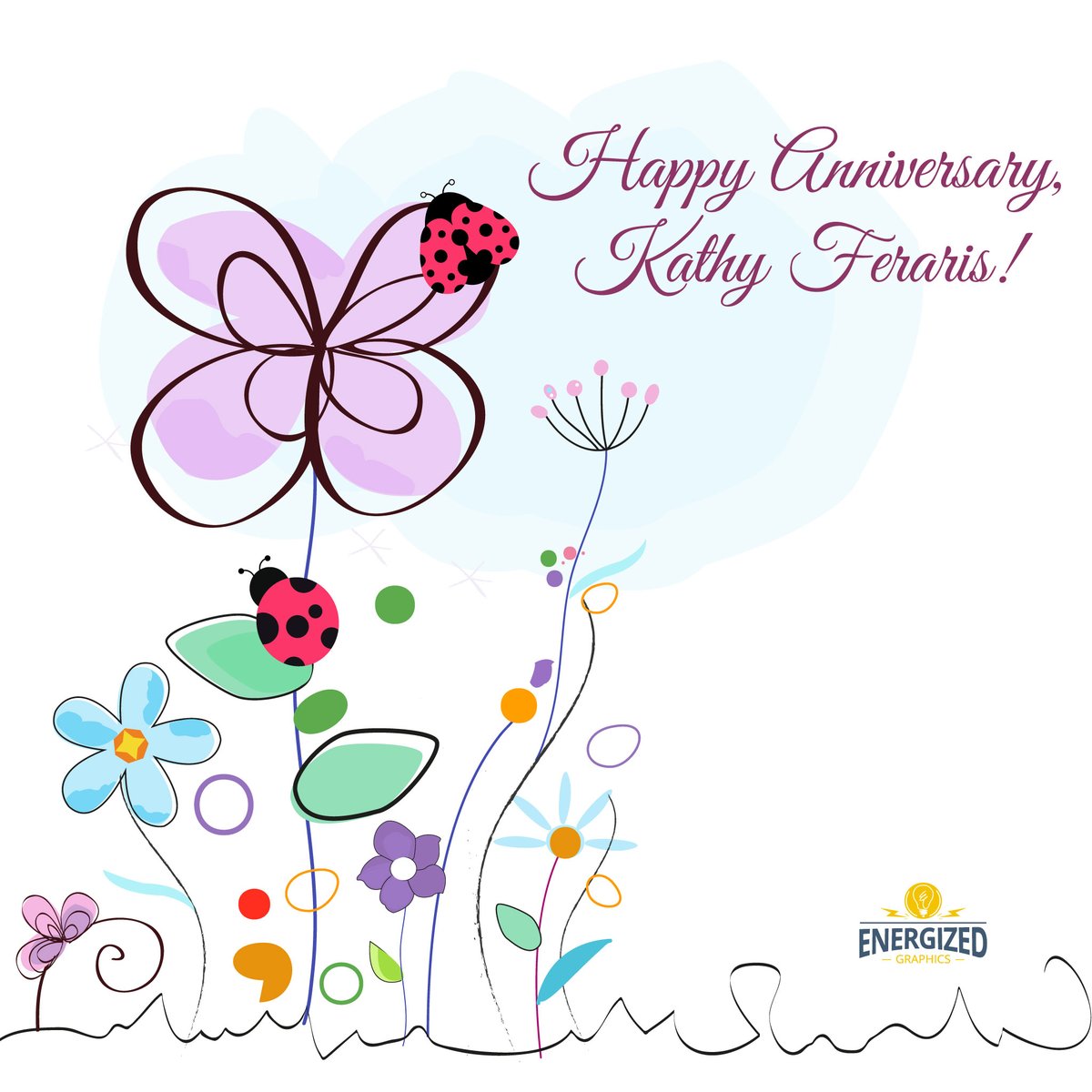 EnergizedG's tweet photo. Happy 21st anniversary to Graphic Designer Kathy Feraris! https://t.co/WiB22gaG9h