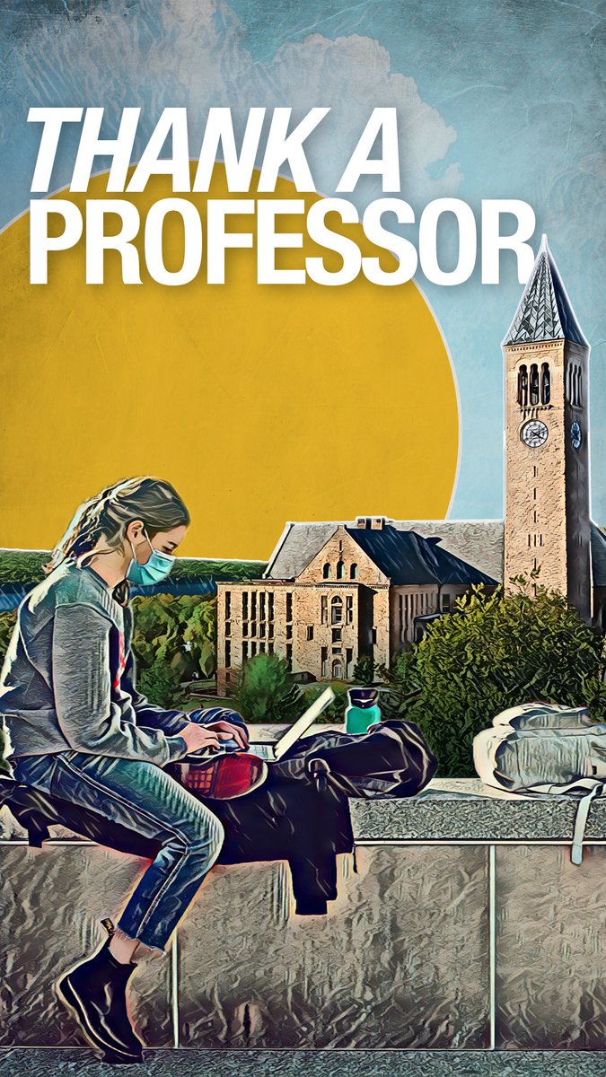 CTICornell's tweet photo. Hey @Cornell students: did your professors go the extra mile to make your learning experience dynamic and engaging? If so, you still have time to #ThankaProfessor. Closes today (5/16)!
https://t.co/i0uTACFeJb
We'll send your message after grades are submitted. https://t.co/lJMPGYtVaZ
