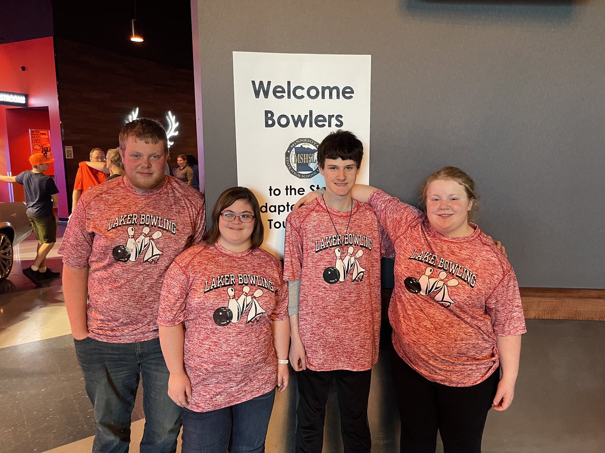 cjharrier's tweet photo. State Adaptive Bowling #lakers #detroitlakes #championsinlife https://t.co/bPfs6YNPwg