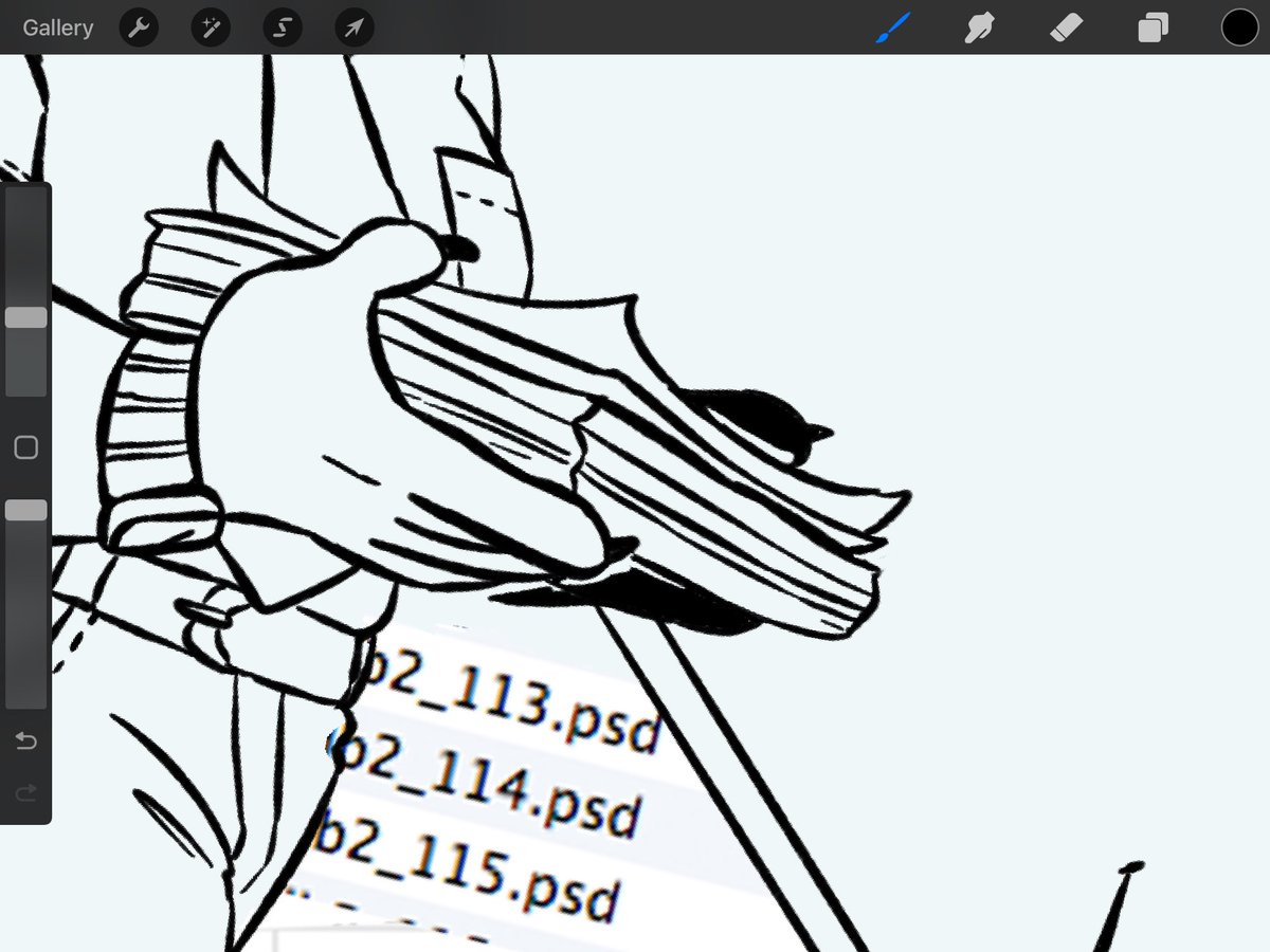 ink snippets from an upcoming guest illustration for Dibbit and Boo 2's one year anniversary @sgoetter 
