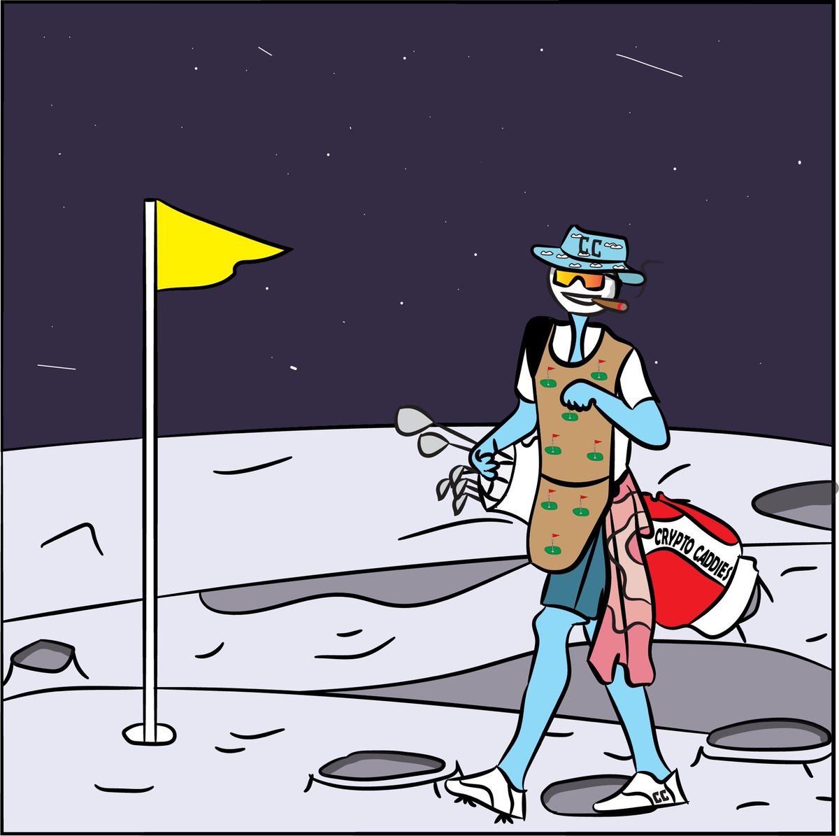 CryptoCaddieNFT's tweet photo. Crypto Caddies to the moon! 🚀🚀
Learn More at https://t.co/2hdxgjSNxc https://t.co/i4wlmi2nLP