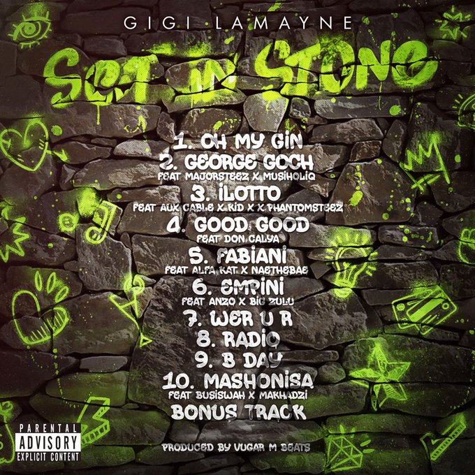 Gigi Lamayne reveals tracklist for her upcoming album, 'Set In Stone' -  Ladies House