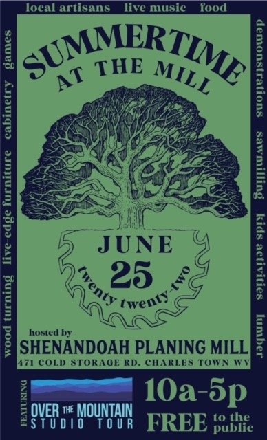 jcdawv's tweet photo. Summertime at the Mill is a yearly celebration of Summer, Family, and Craftsmanship!  Join the crew at Shenandoah Planing Mill on June 25, 2022, and surround yourself with music, food, and the best talent the Eastern Panhandle has to offer. https://t.co/SI5ZBBGHLa
