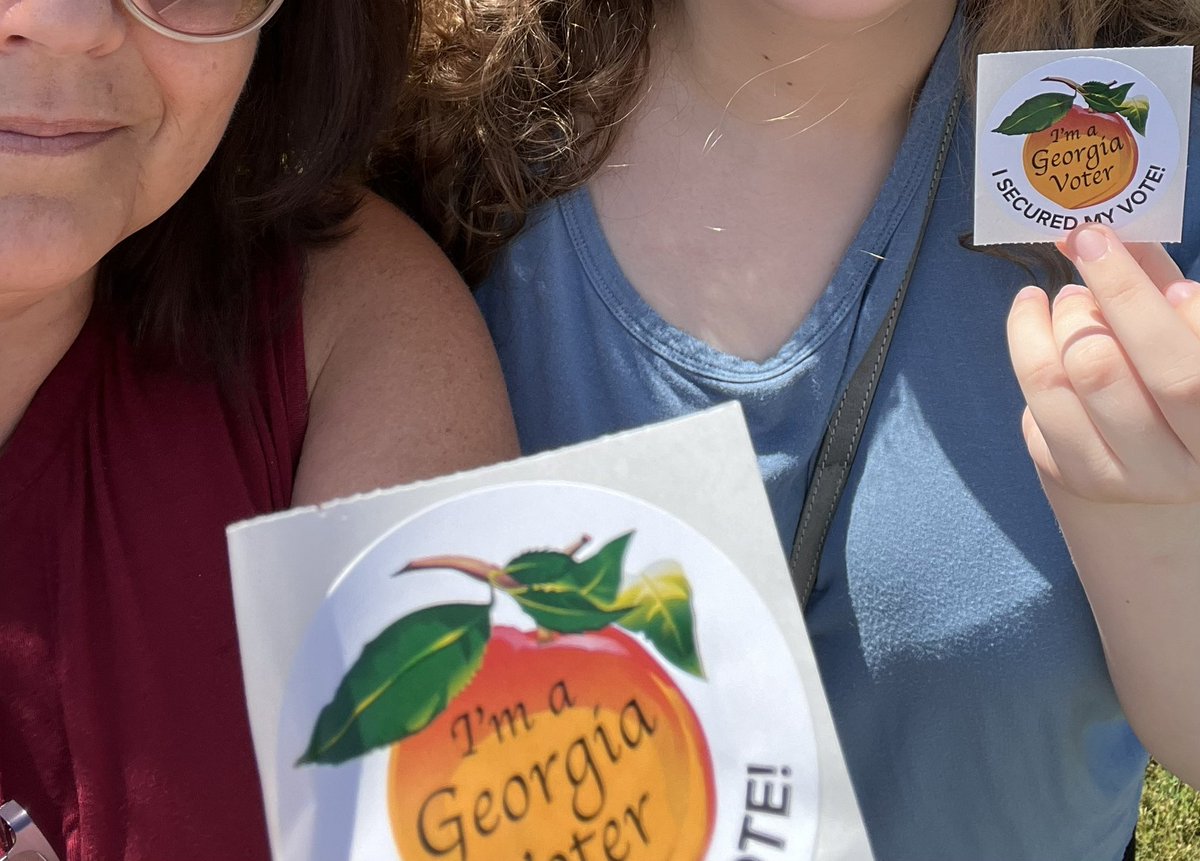 CooperSES's tweet photo. Got to go with my youngest for her first time voting 🥰🥰🥰🥰 https://t.co/tKWUnhihfO