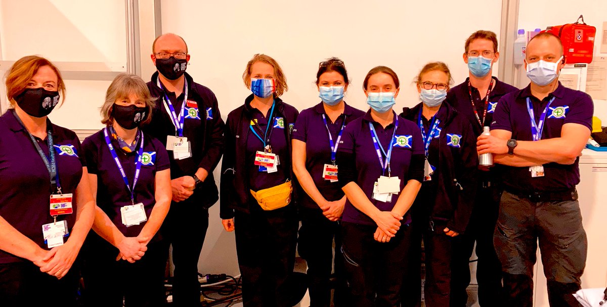 BASICSScotland's tweet photo. @AmbulanceCover Thank You!

We were exceedingly proud of the nurses deployed by BASICS Scotland to provide multidisciplinary medical cover for the COP26 Medical Centre. https://t.co/GbYIb3v9MZ