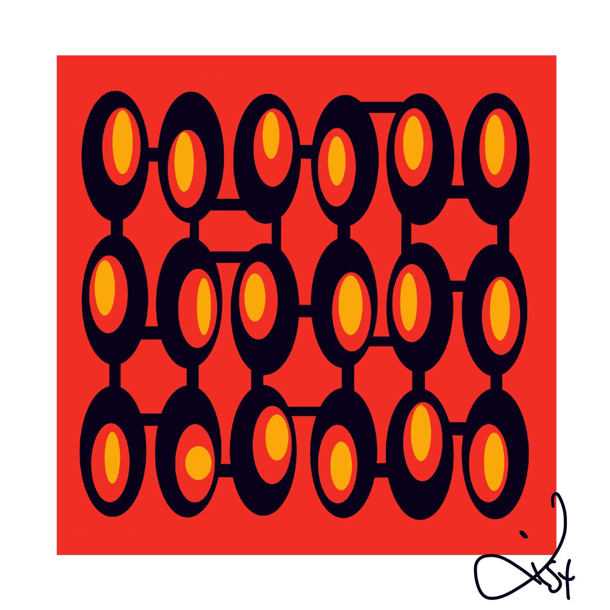 _LisaDea's tweet photo. ⚫️🔴🟡 Yeh. Start the week Bold. Had my second coffee! Missions then 2-10 then tomorrow continue uploading the #lisadeaportfolio then I can flow on something new… #Bold #Bright #Being #ArtistOnTwitter #art #PositiveVibes 
#LisaDea ⚫️🔴🟡 https://t.co/ourcS7FQ4R