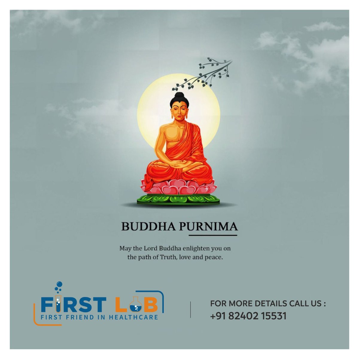 firstlab_d's tweet photo. Celebrate the pious occasion of Buddha Purnima by following the words of Lord Buddha for a better tomorrow.
 Best wishes on Buddha Purnima. https://t.co/eaqm150tew