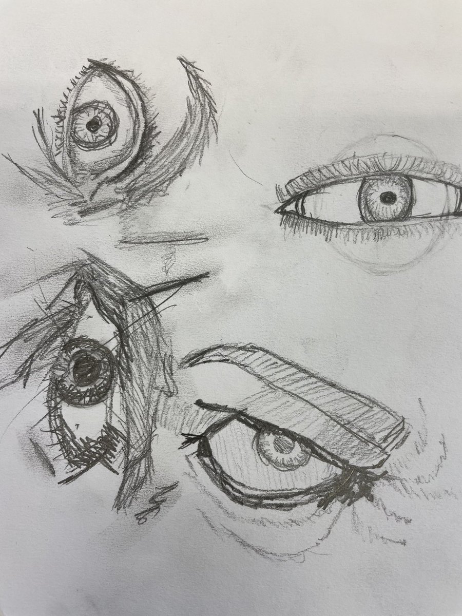 ArtsAyr's tweet photo. Mrs Cairns Piece of the Week by Marcus Conway in S1…fantastic drawing skills demonstrated and lots of expression in these facial features. Looking forward to seeing how these drawings progress. #ambition #expressivefaces https://t.co/WkEYzVWwED