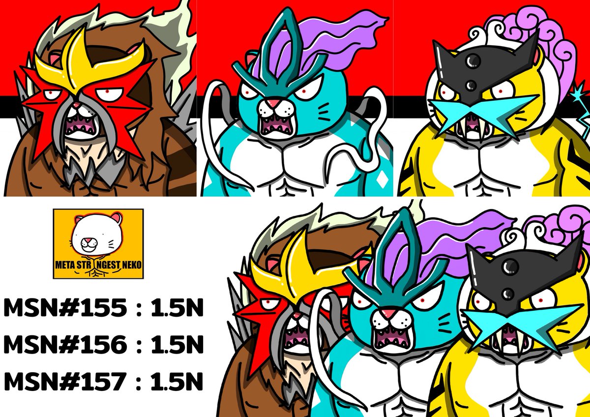 META STRONGEST NEKO
AVAILABLE ON <a href="/ParashD/">Parash Dutta</a> 
MSN#155-157

CHECK THIS OUT!!
paras.id/collection/met…

THANK YOU ALL FOR SUPPORT AND LIKE MY NEKO
#NFTTHAILAND #MSNFAM #NEARcollector #nearNFTs