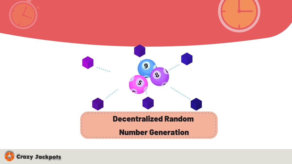 CrazyJackpots's tweet photo. The most important part of any lottery is how the numbers are drawn. Crazy Jackpots uses a sophisticated method of generating random numbers that's highly decentralized and completely transparent. You can be certain the winning numbers are 100% random! https://t.co/b6tmZwlHgf
