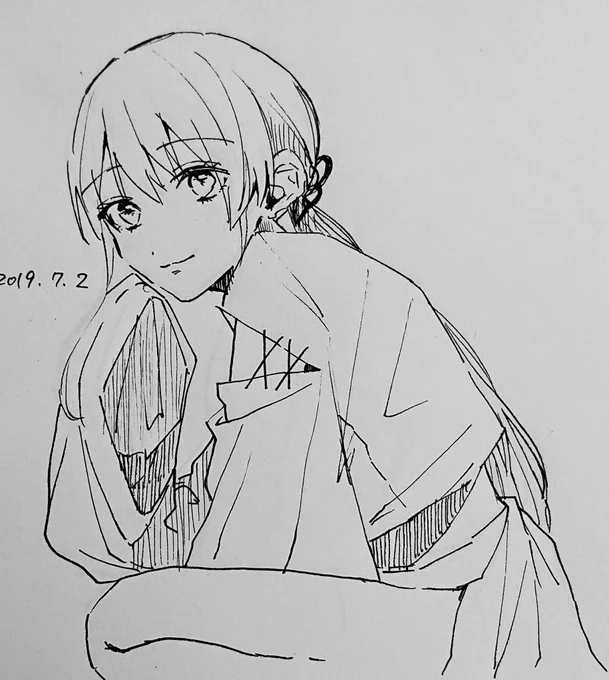 高二の時のラクガキ出てきた 