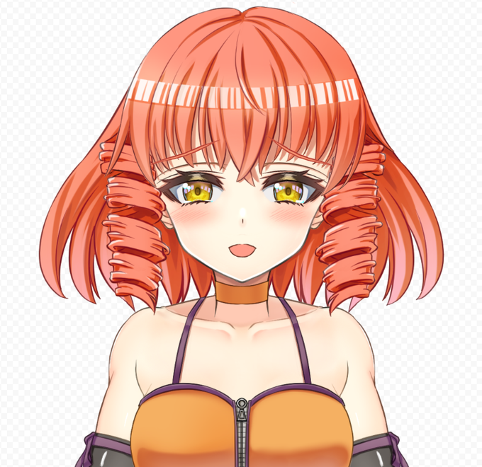 Live2D作業してるけど
分からせたいこの笑顔になってきたかも～ 