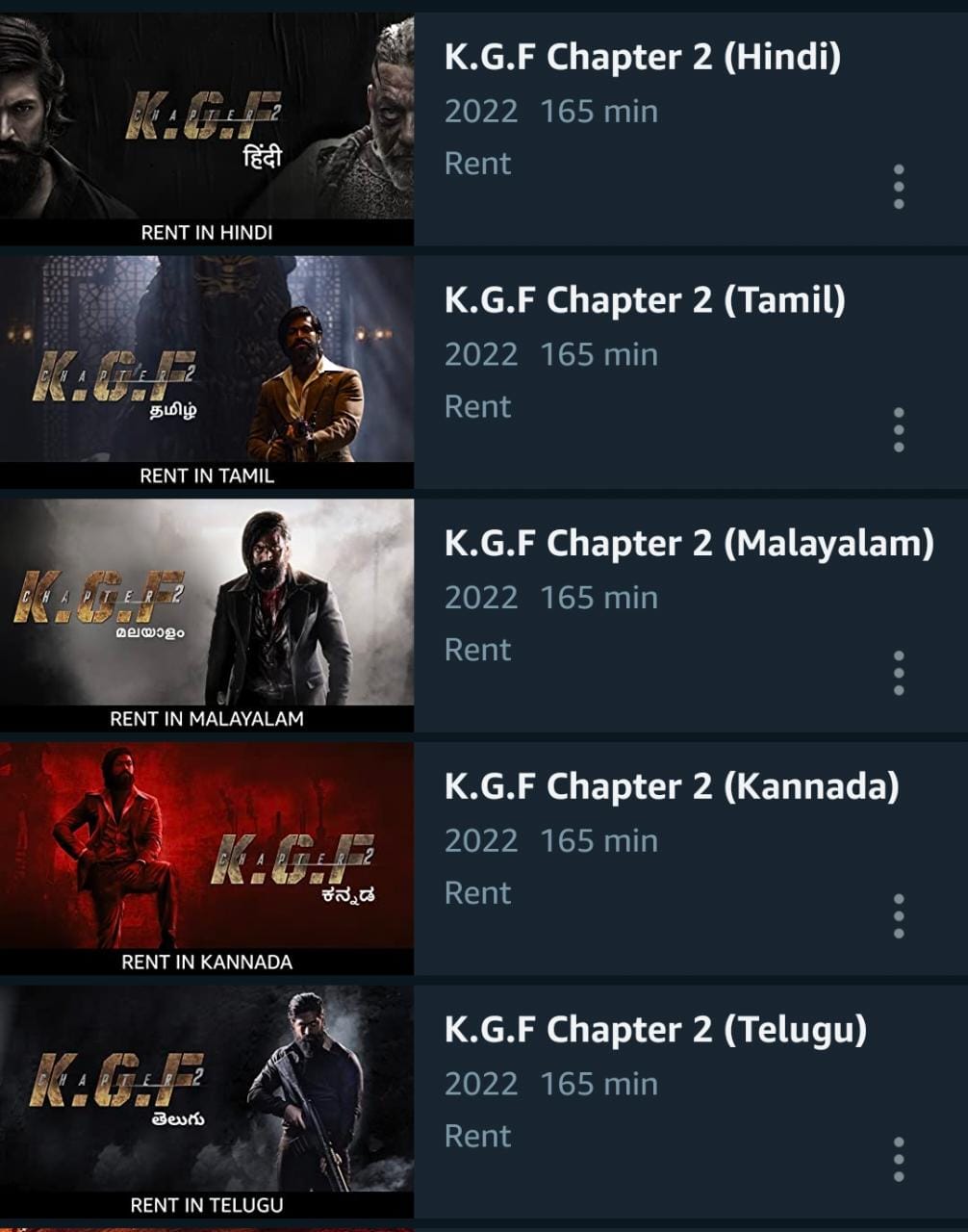Kgf tamil amazon prime store