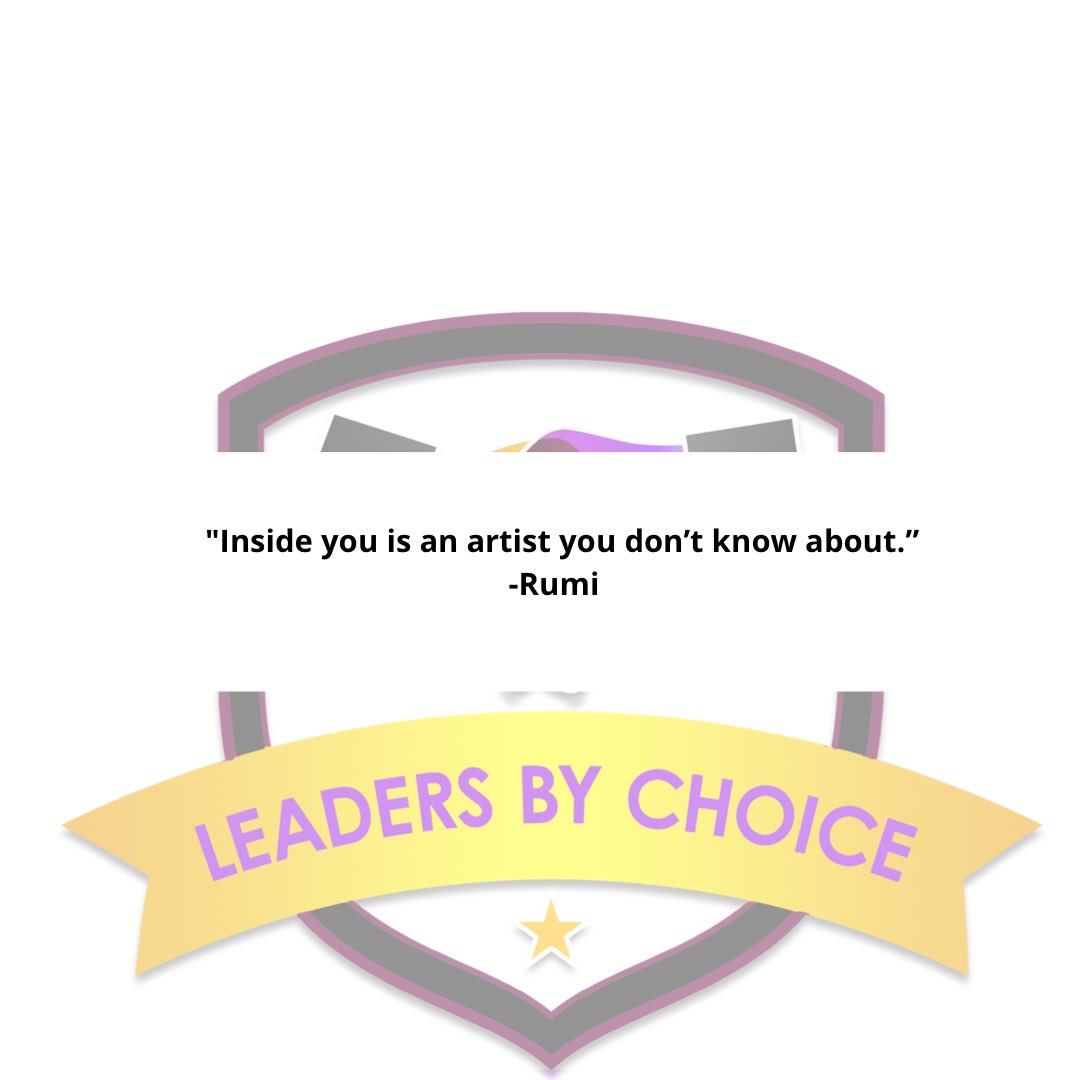 Yes, yes, yes!!! What steps are we all taking to pull the artists within out?!

Good morning leaders!